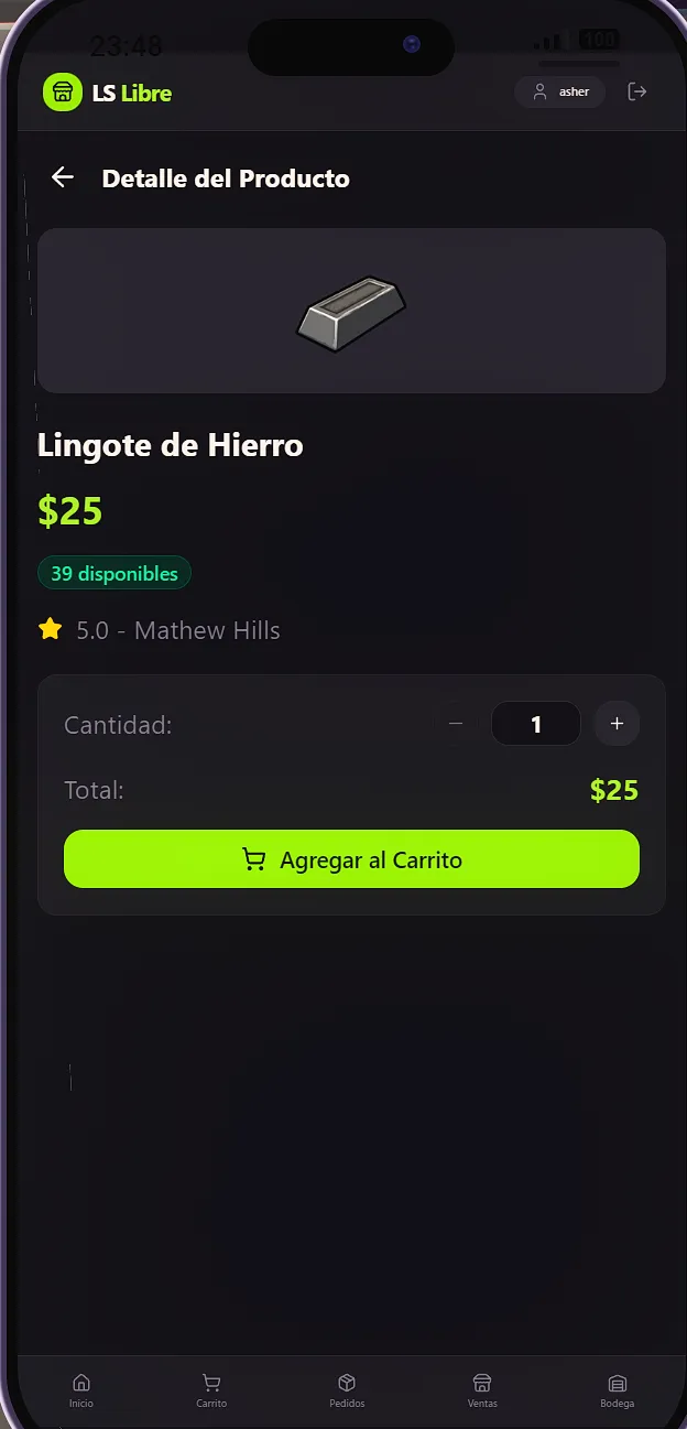 LS Libre — captura 2