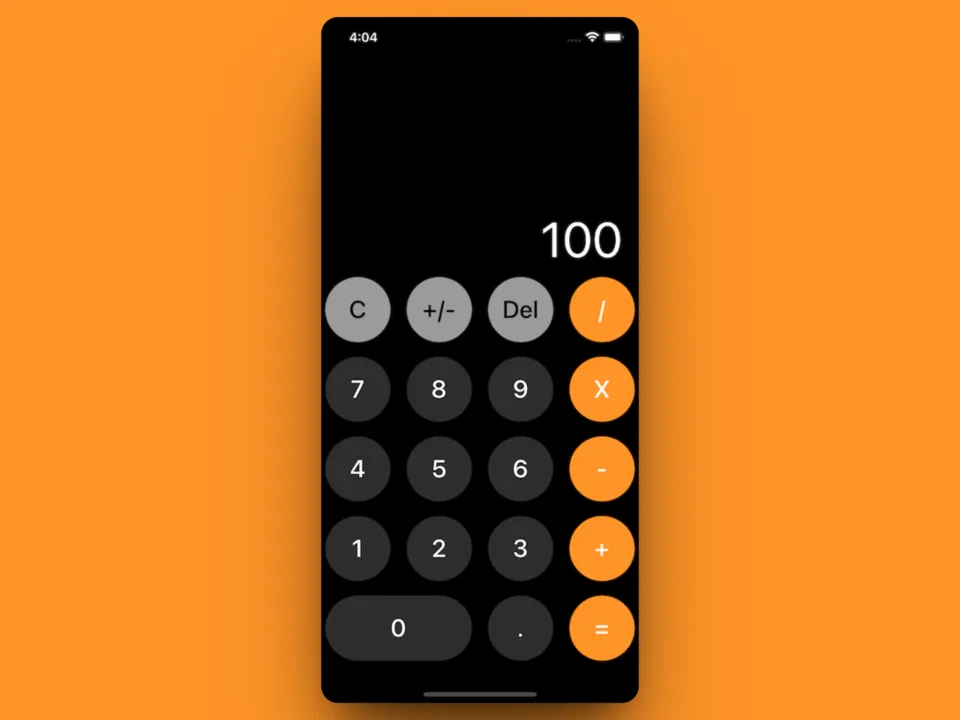 iOS Calculator Clone